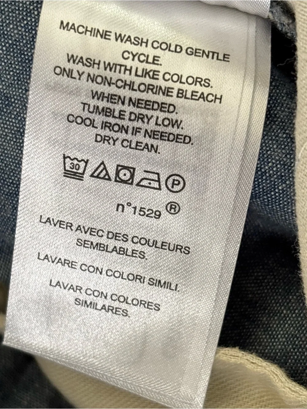 Lauren Ralph Lauren Pleated Chambray Wide Leg Pants Size 16 NEW Classic L64 - Picture 14 of 15